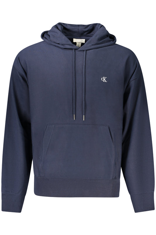 CALVIN KLEIN HERREN-SWEATSHIRT MIT REISSVERSCHLUSS BLAU