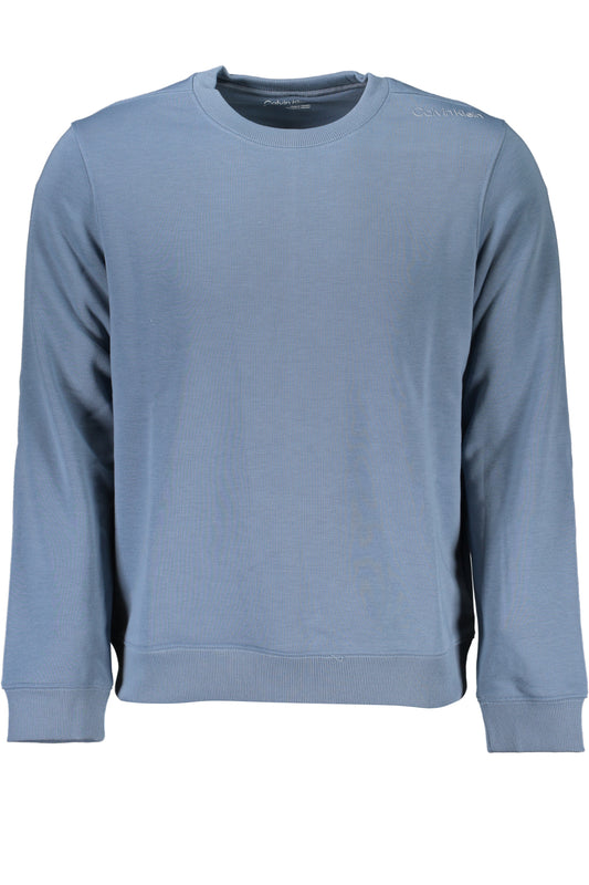 CALVIN KLEIN HERREN-SWEATSHIRT BLAU MIT REISSVERSCHLUSS