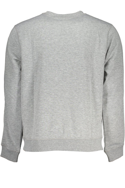 CALVIN KLEIN HERREN-SWEATSHIRT GRAU MIT REISSVERSCHLUSS