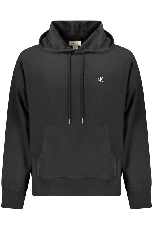 CALVIN KLEIN HERREN-SWEATSHIRT MIT REISSVERSCHLUSS SCHWARZ