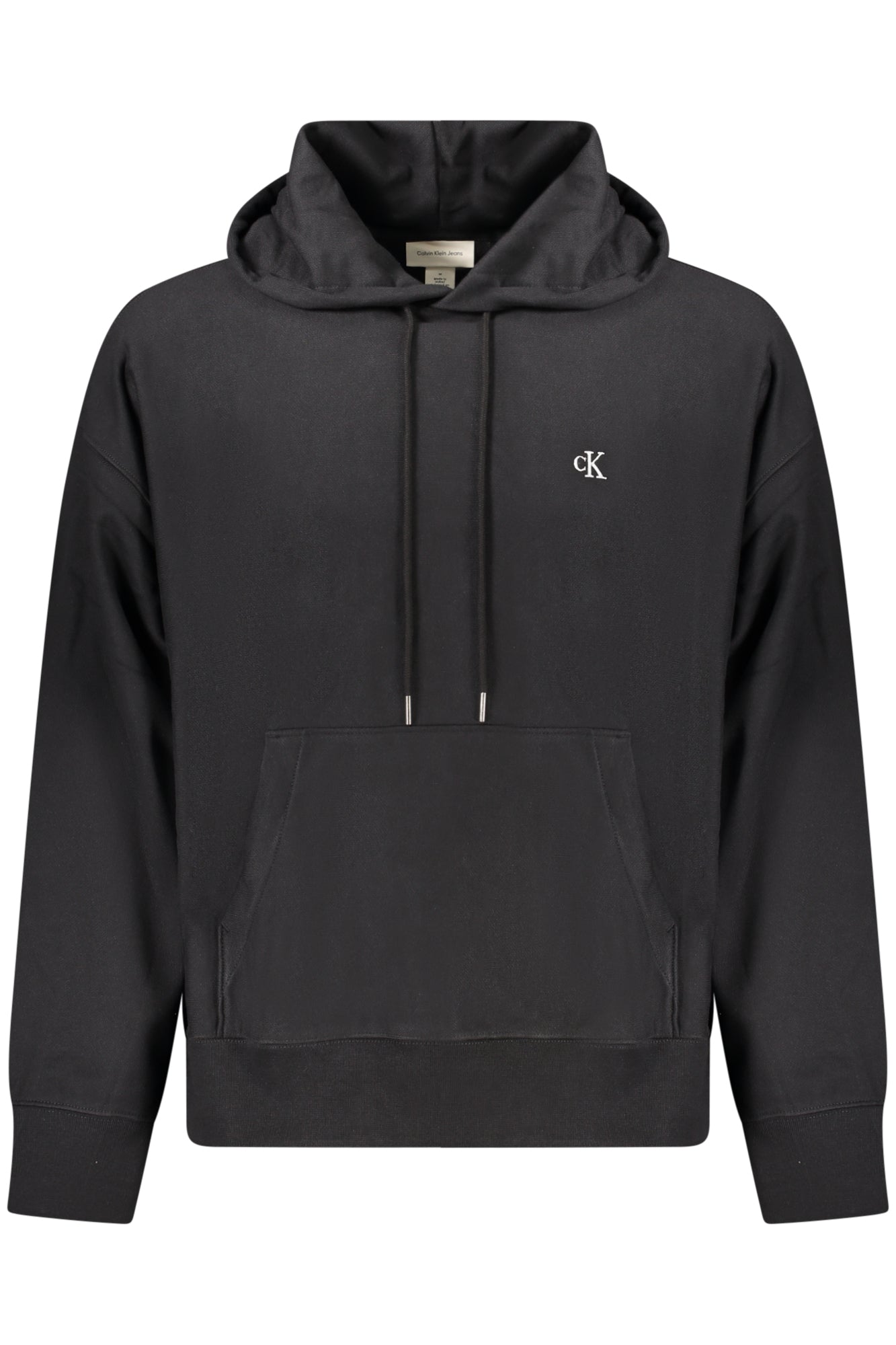 CALVIN KLEIN HERREN-SWEATSHIRT MIT REISSVERSCHLUSS SCHWARZ