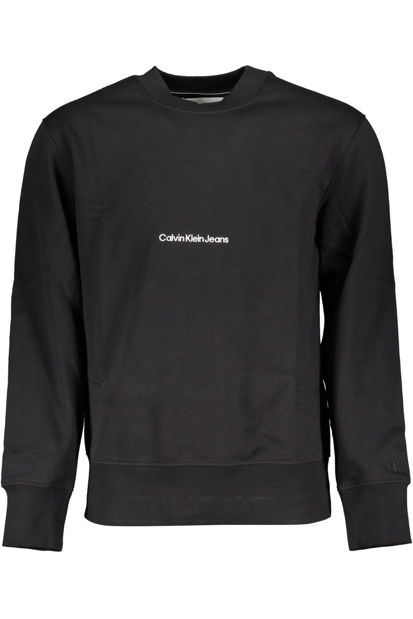 CALVIN KLEIN SCHWARZES HERREN-SWEATSHIRT MIT REISSVERSCHLUSS