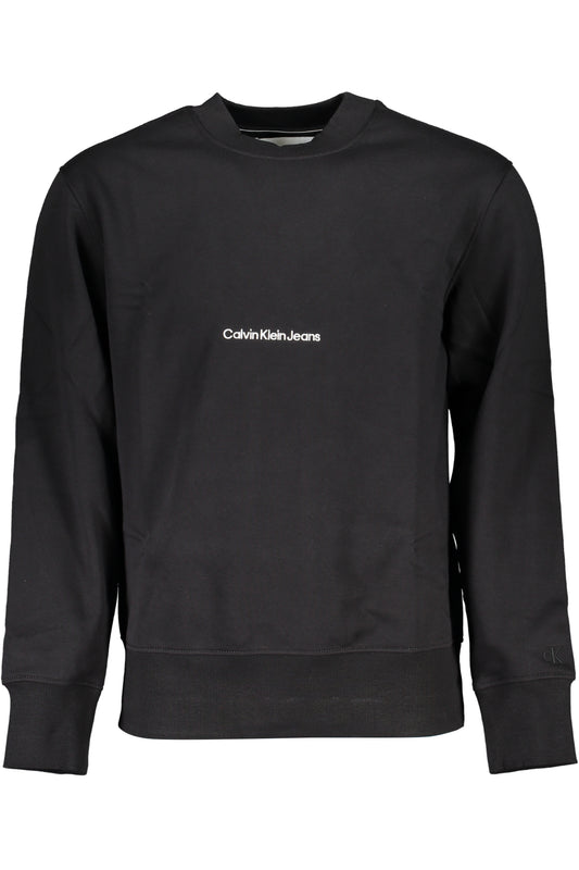 CALVIN KLEIN SCHWARZES HERREN-SWEATSHIRT MIT REISSVERSCHLUSS