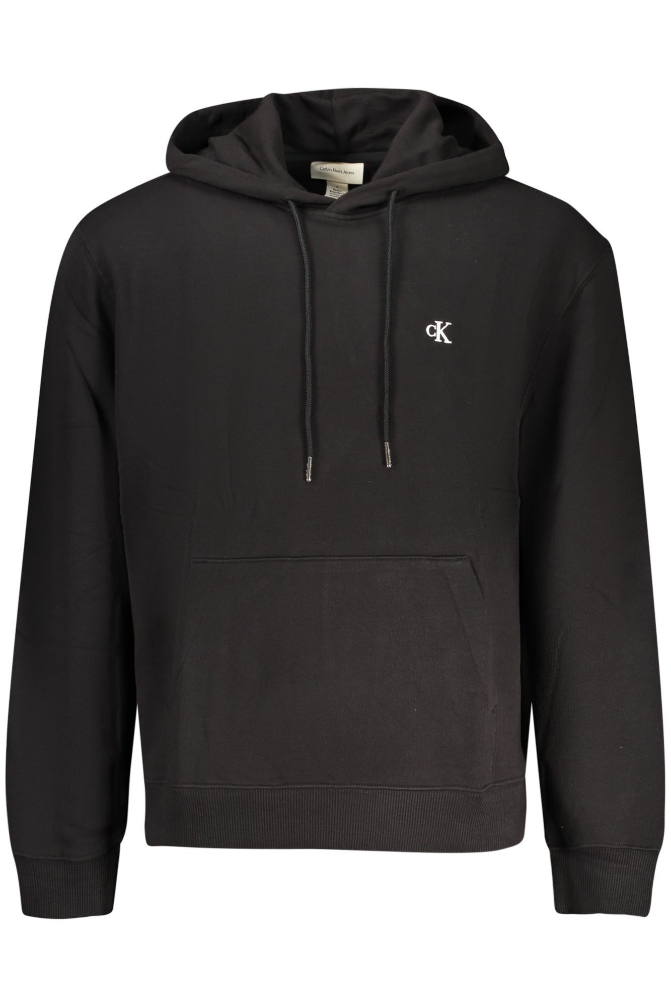 CALVIN KLEIN HERREN SCHWARZES SWEATSHIRT MIT REISSVERSCHLUSS