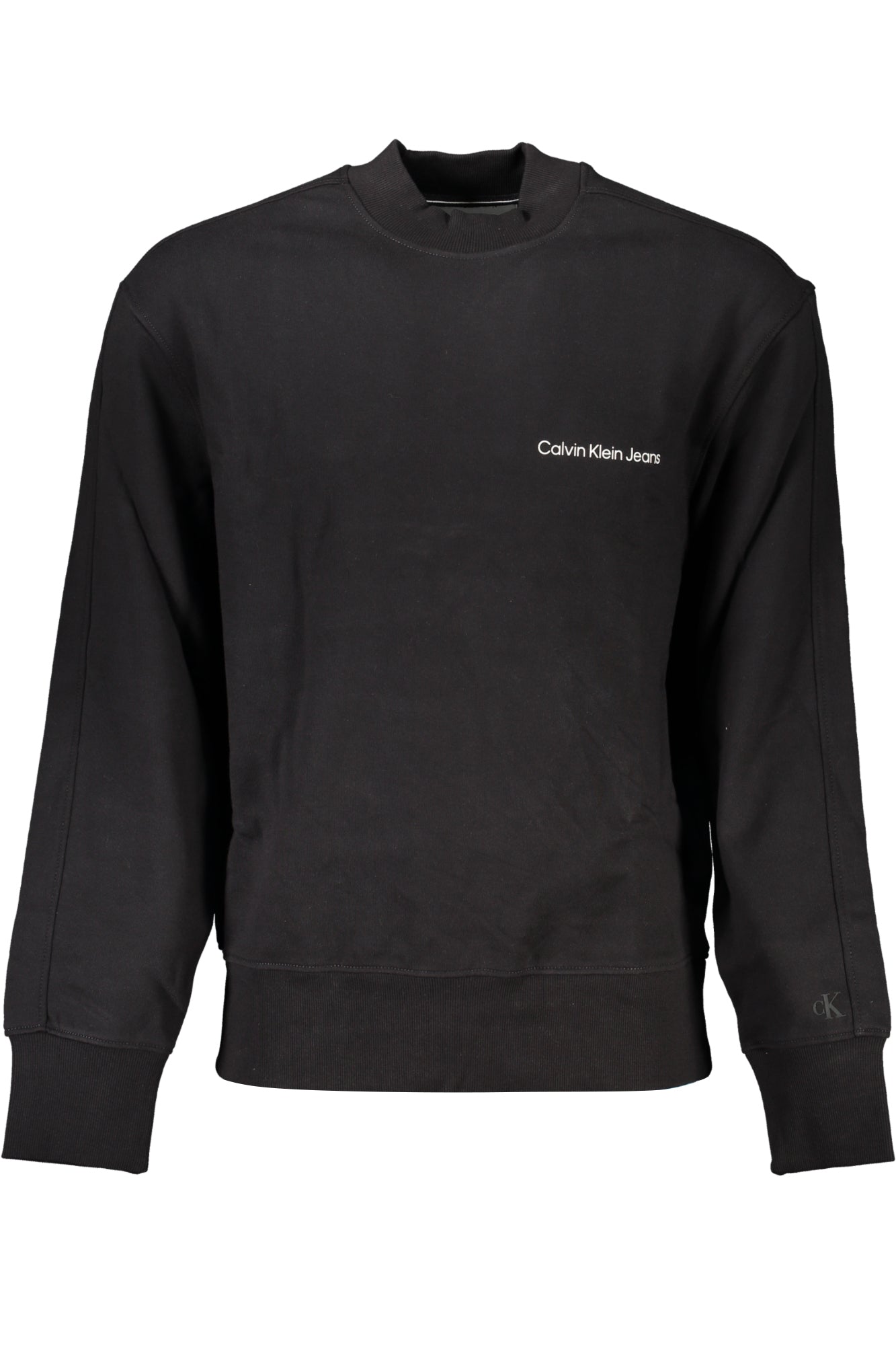 CALVIN KLEIN SCHWARZES HERREN-SWEATSHIRT MIT REISSVERSCHLUSS
