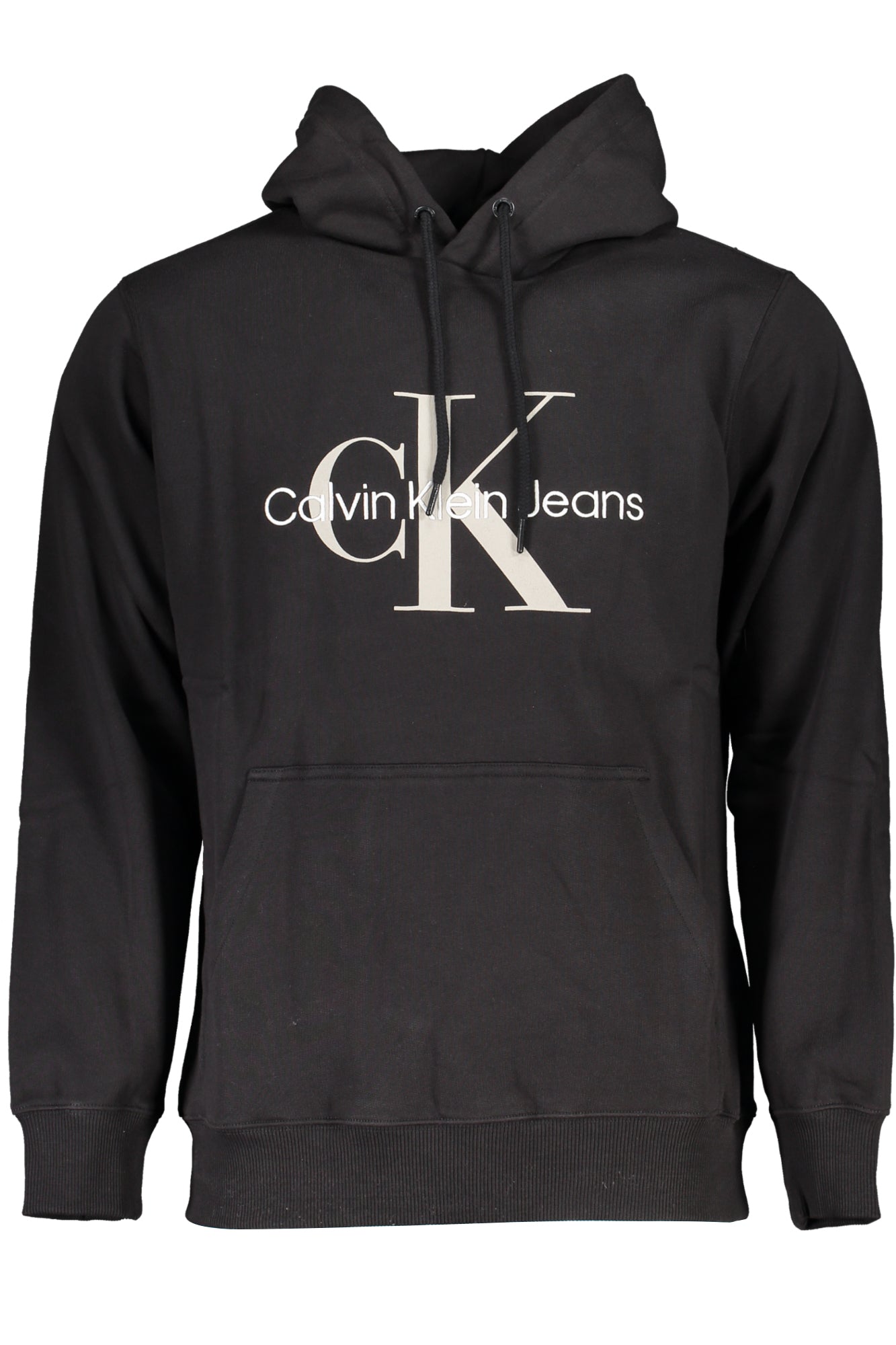 CALVIN KLEIN SCHWARZES HERREN-SWEATSHIRT MIT REISSVERSCHLUSS