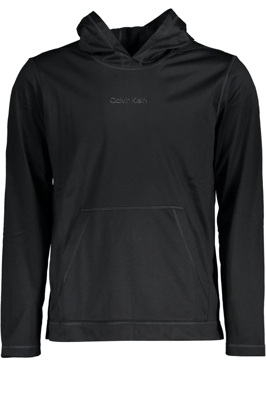 CALVIN KLEIN SCHWARZES HERREN-SWEATSHIRT MIT REISSVERSCHLUSS