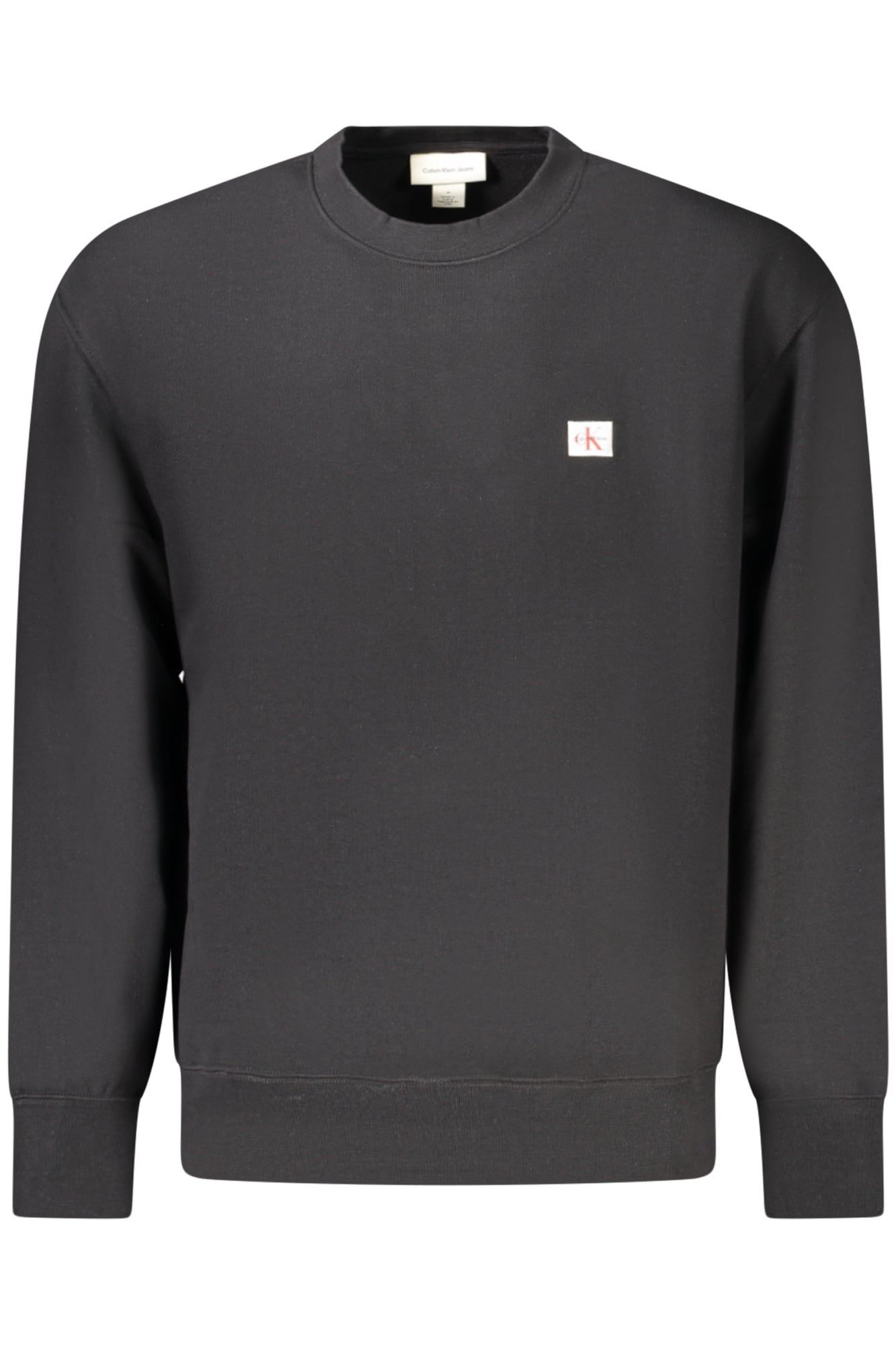 CALVIN KLEIN HERREN SCHWARZES SWEATSHIRT MIT REISSVERSCHLUSS