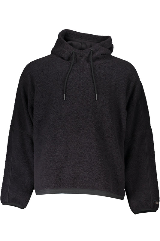 CALVIN KLEIN SCHWARZES HERREN-SWEATSHIRT MIT REISSVERSCHLUSS