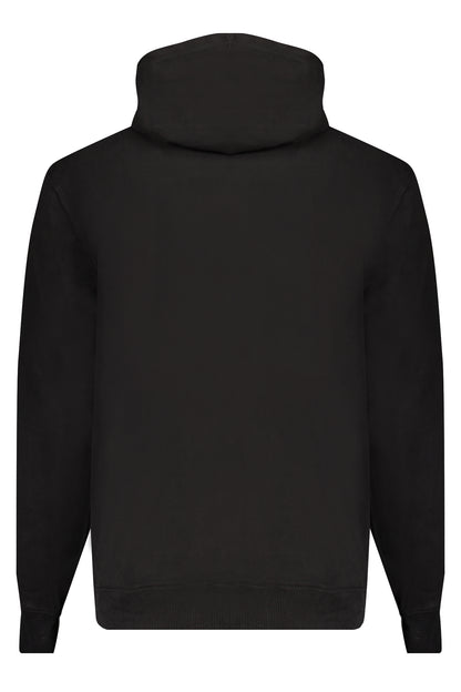 CALVIN KLEIN SCHWARZES HERREN-SWEATSHIRT MIT ZIP-OUT