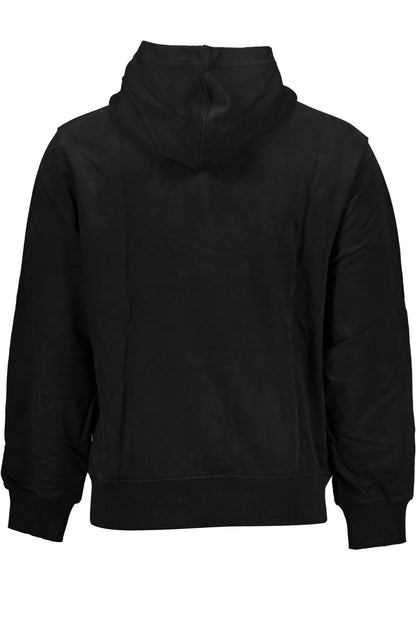 CALVIN KLEIN HERREN SCHWARZES SWEATSHIRT MIT REISSVERSCHLUSS