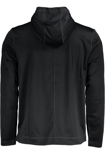 CALVIN KLEIN SCHWARZES HERREN-SWEATSHIRT MIT REISSVERSCHLUSS