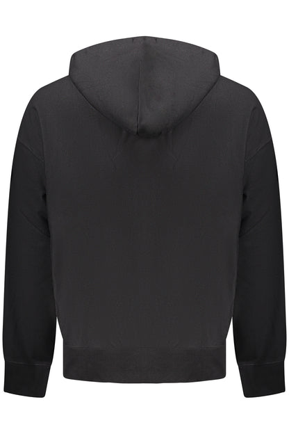 CALVIN KLEIN HERREN-SWEATSHIRT MIT REISSVERSCHLUSS SCHWARZ
