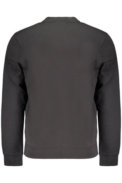 CALVIN KLEIN HERREN SCHWARZES SWEATSHIRT MIT REISSVERSCHLUSS
