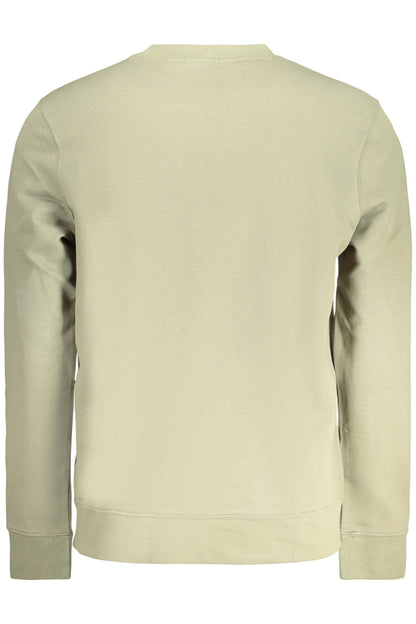 CALVIN KLEIN Herren-Sweatshirt mit Reißverschluss, Grün