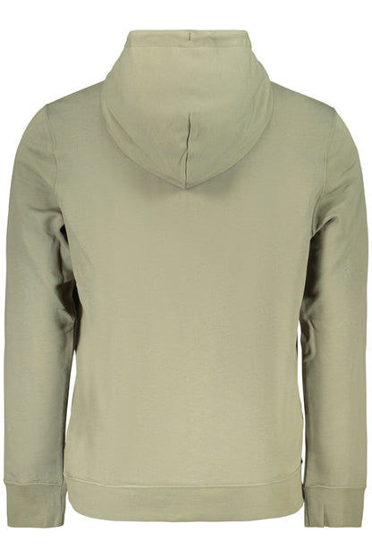 CALVIN KLEIN Herren-Sweatshirt mit Reißverschluss, Grün