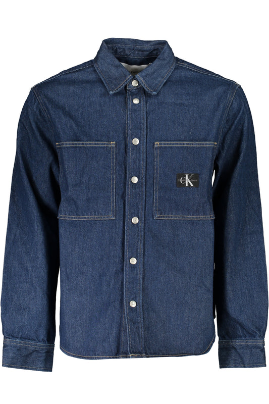 CALVIN KLEIN HERREN-SPORTJACKE BLAU