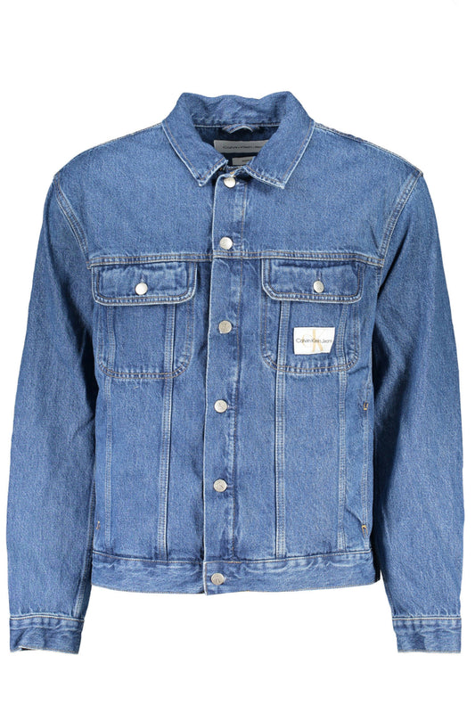 CALVIN KLEIN HERREN-SPORTJACKE BLAU