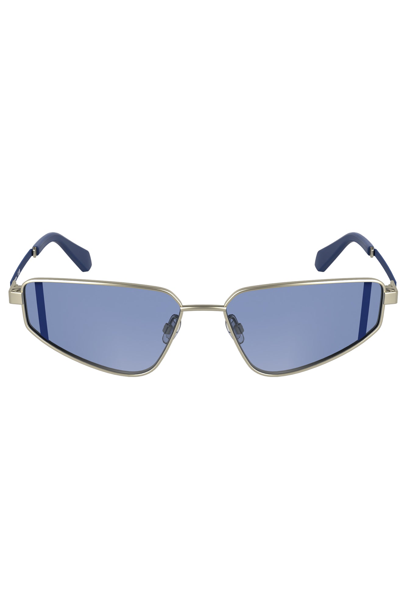 CALVIN KLEIN DAMEN SONNENBRILLE SILBER