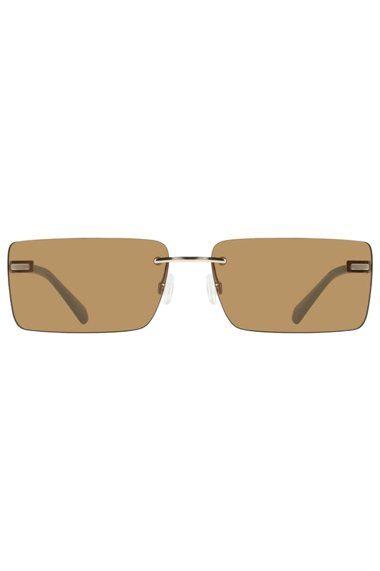 CALVIN KLEIN DAMEN SONNENBRILLE BEIGE