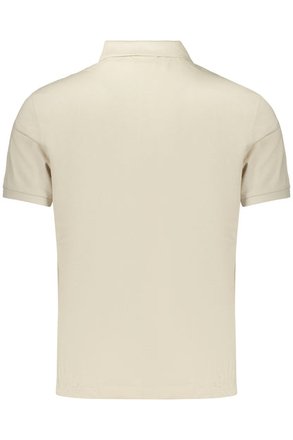 CALVIN KLEIN HERREN-POLOSHIRT MIT KURZEN ÄRMELN, BEIGE