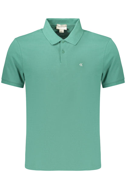 CALVIN KLEIN HERREN-POLOSHIRT MIT KURZEN ÄRMELN, GRÜN