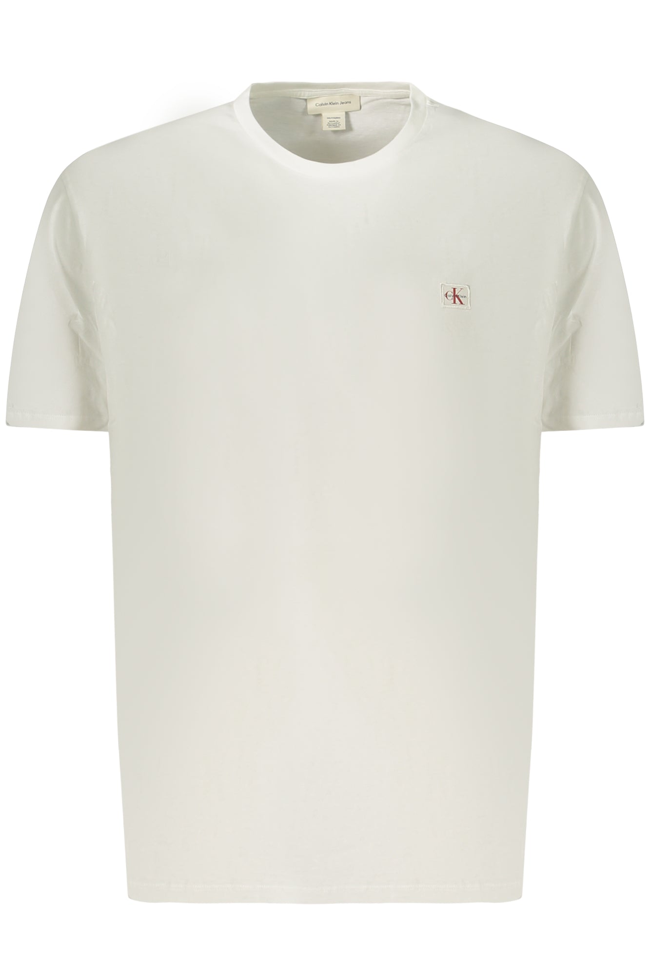 CALVIN KLEIN HERREN-T-SHIRT MIT KURZEN ÄRMELN, WEISS