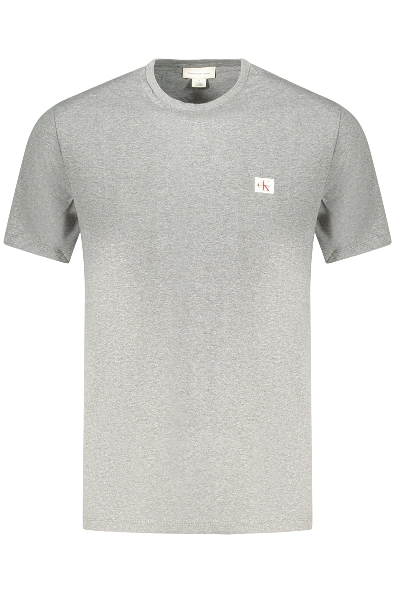 CALVIN KLEIN HERREN-T-SHIRT MIT KURZEN ÄRMELN, GRAU