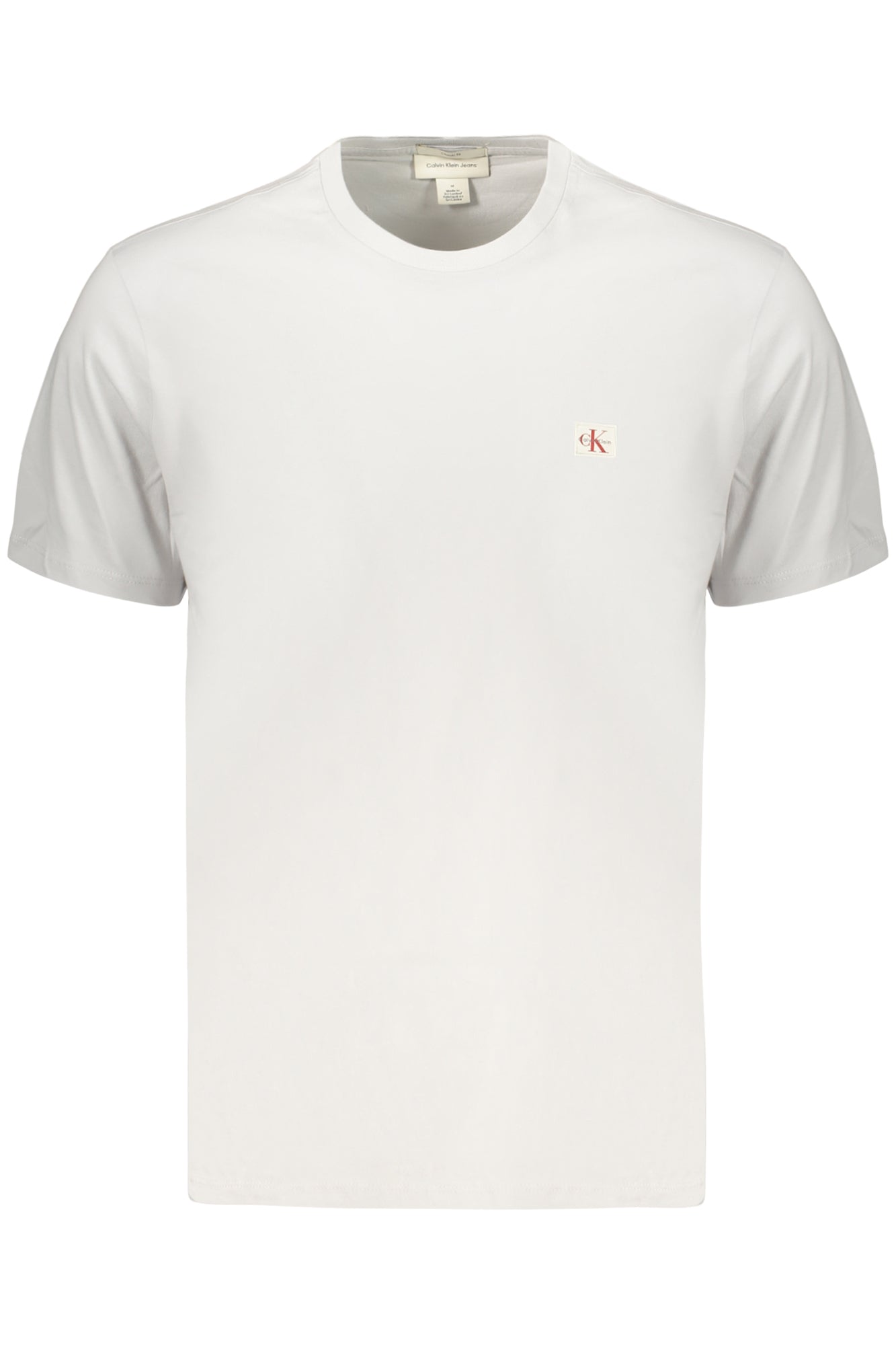 CALVIN KLEIN HERREN-T-SHIRT MIT KURZEN ÄRMELN, GRAU