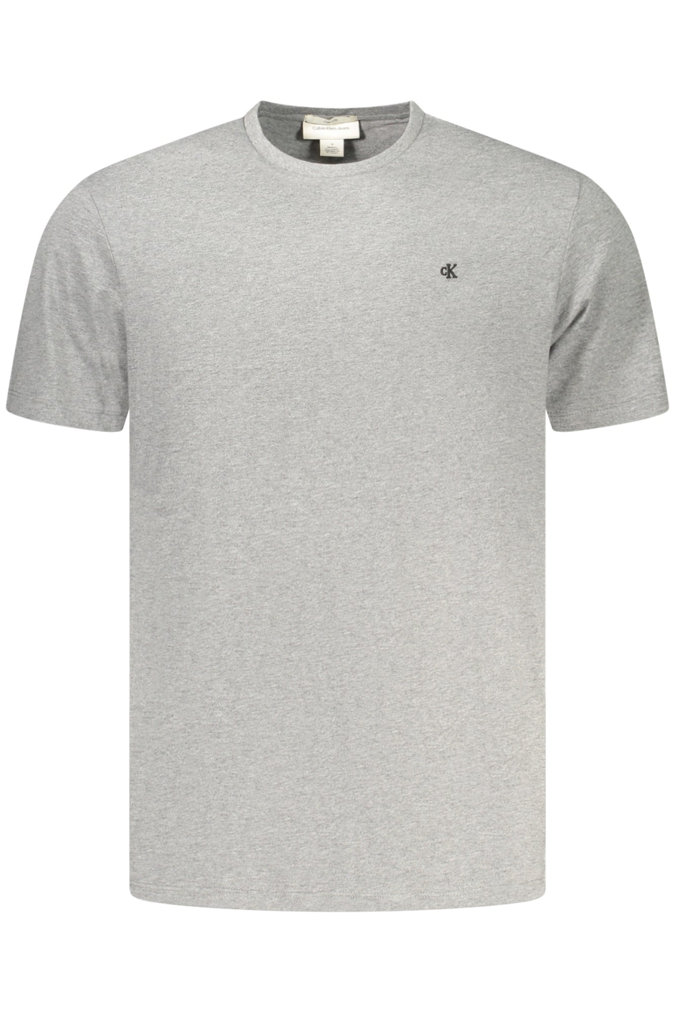CALVIN KLEIN HERREN-T-SHIRT MIT KURZEN ÄRMELN, GRAU