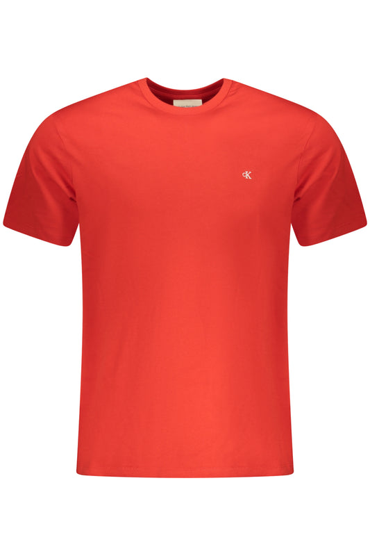 CALVIN KLEIN HERREN KURZARM-T-SHIRT ROT
