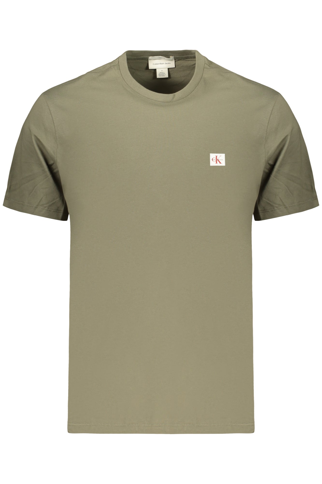 CALVIN KLEIN HERREN KURZARM-T-SHIRT GRÜN