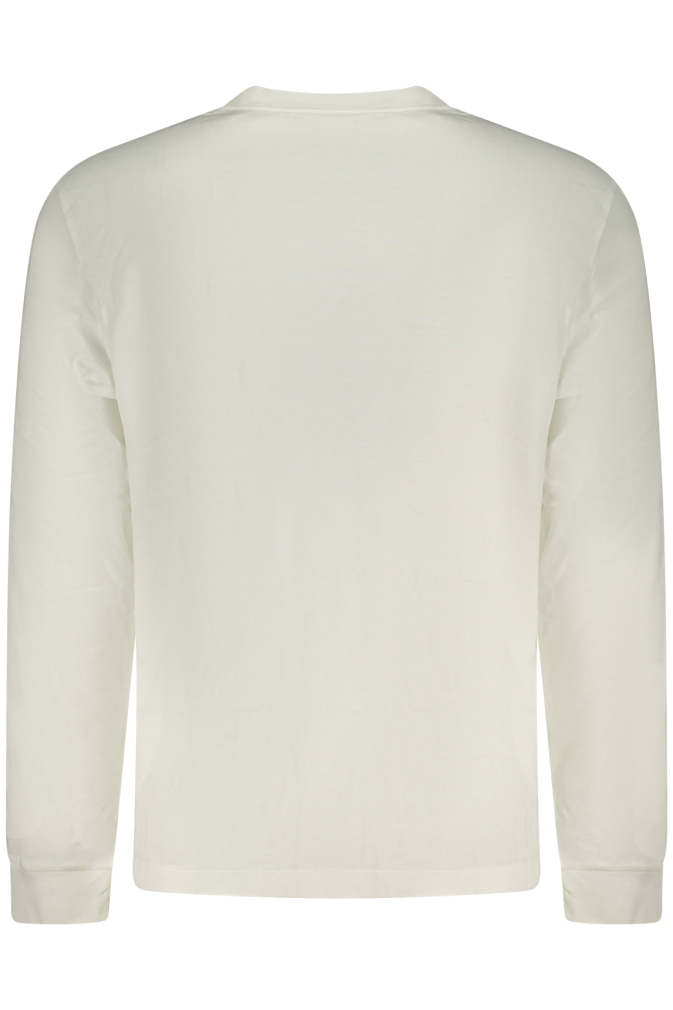 CALVIN KLEIN HERREN LANGARM-T-SHIRT WEISS