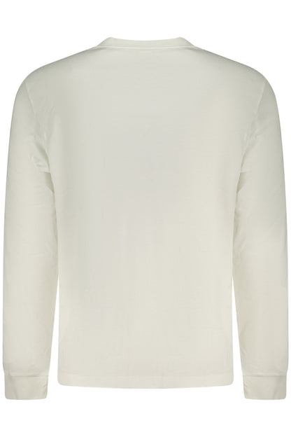 CALVIN KLEIN HERREN LANGARM-T-SHIRT WEISS