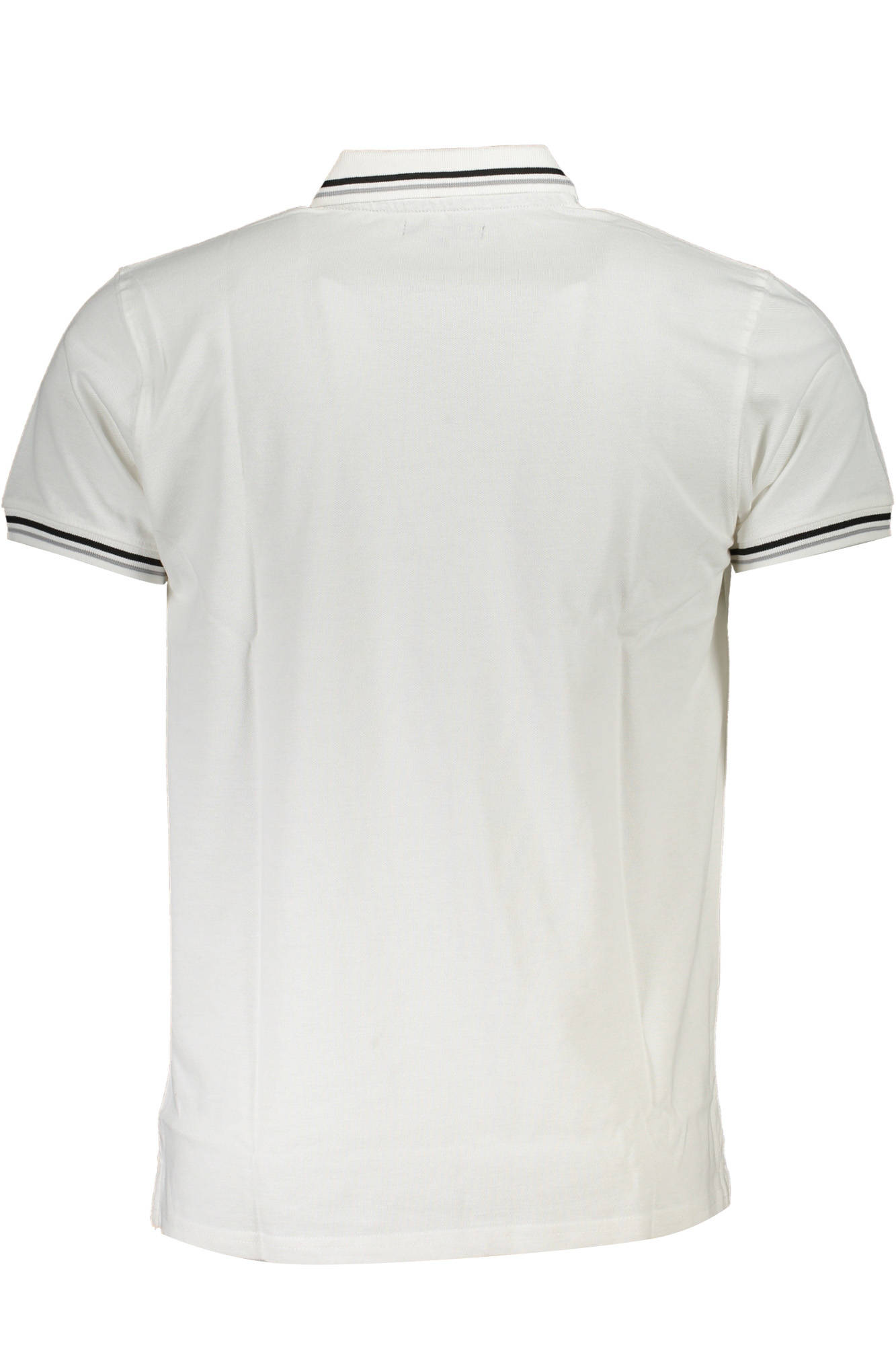 CAVALLI CLASS POLO KURZARM HERREN WEISS