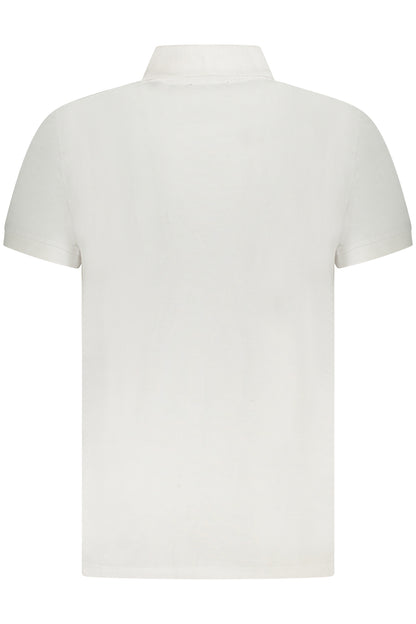 CAVALLI CLASS POLO KURZARM HERREN WEISS