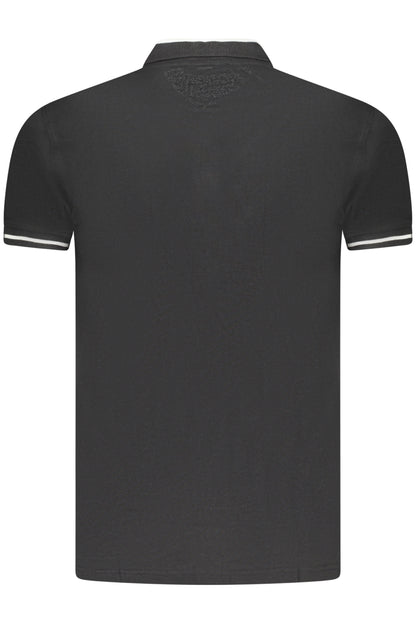 CAVALLI CLASS POLO KURZARM HERREN SCHWARZ