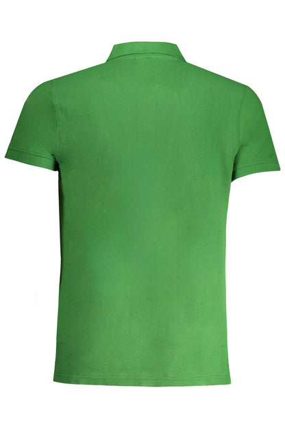 GRÜNES KURZÄRMELIGES POLOSHIRT FÜR HERREN DER CAVALLI-KLASSE