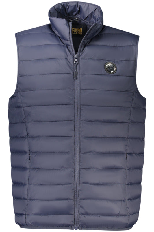 CAVALLI CLASS HERRENJACKE BLAU ÄRMELLOS