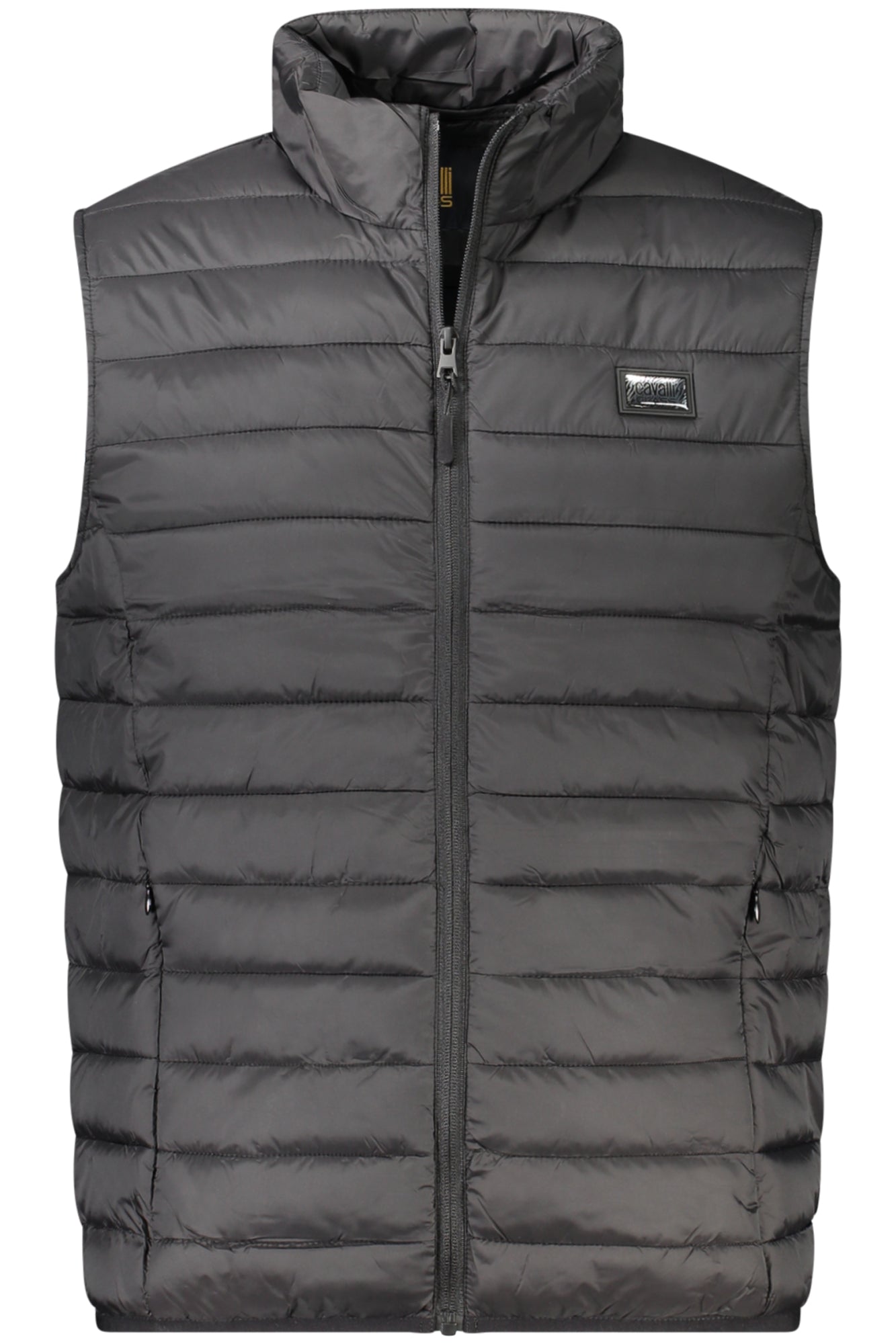 CAVALLI CLASS HERRENJACKE SCHWARZ ÄRMELLOS