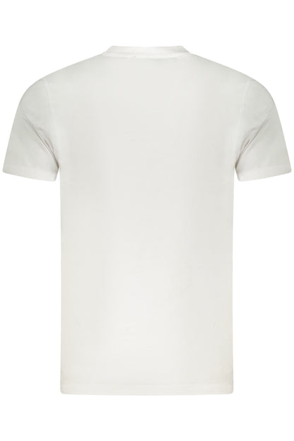 CAVALLI CLASS KURZARM-T-SHIRT HERREN WEISS