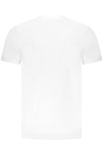 CAVALLI CLASS KURZARM-T-SHIRT HERREN WEISS