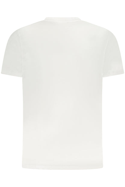 CAVALLI CLASS KURZARM-T-SHIRT HERREN WEISS