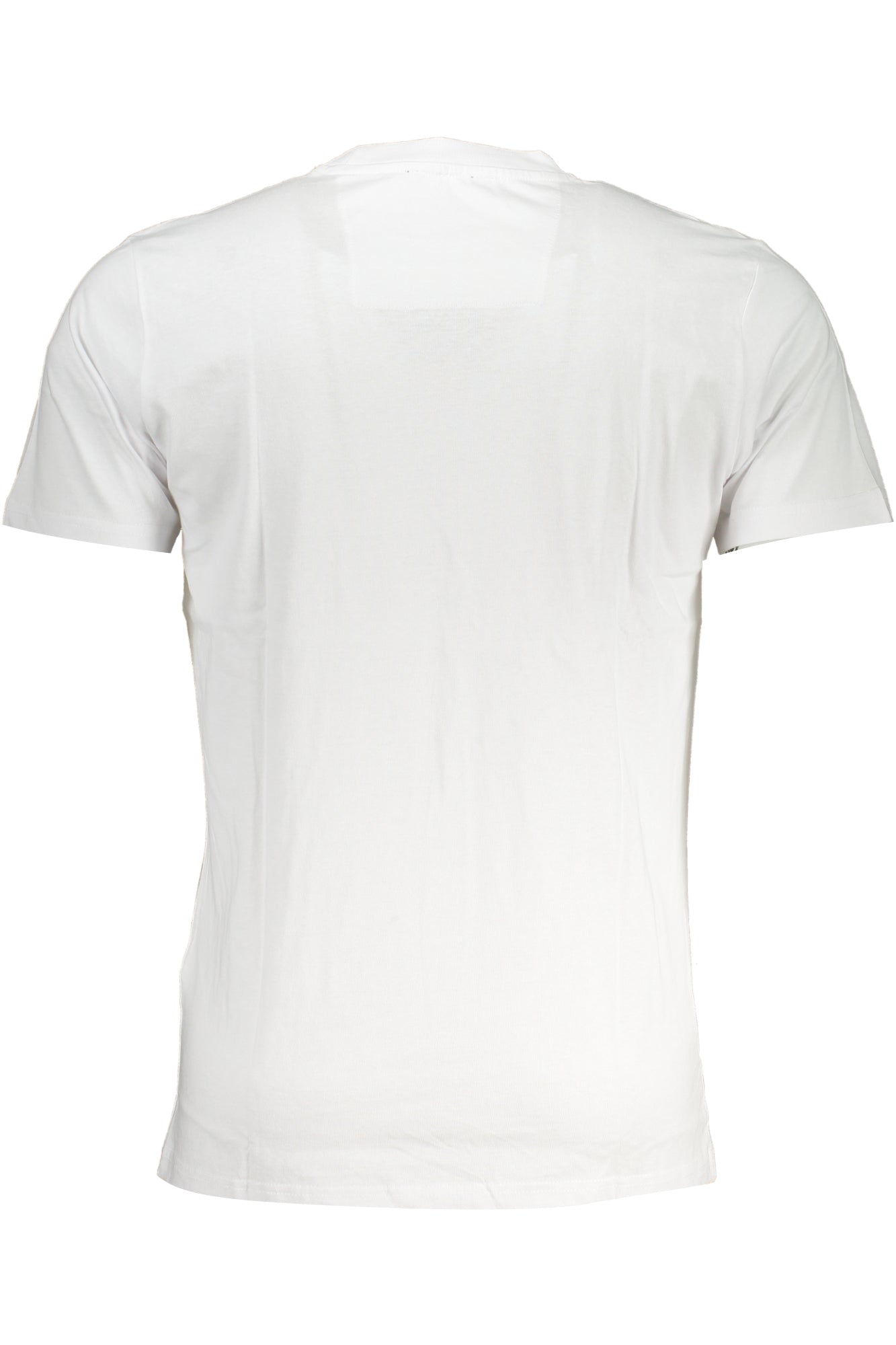 CAVALLI CLASS HERREN-KURZÄRMELIGES T-SHIRT WEISS