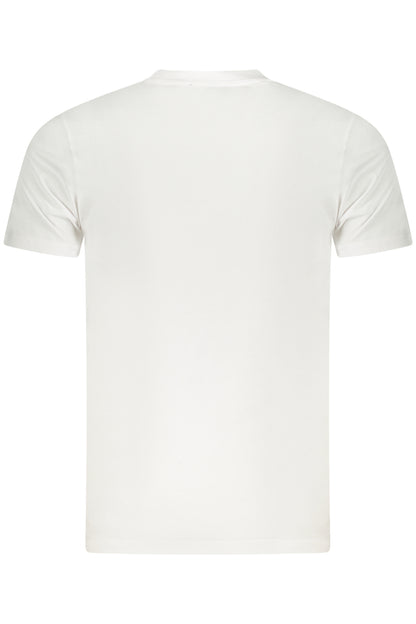 CAVALLI CLASS KURZARM-T-SHIRT HERREN WEISS