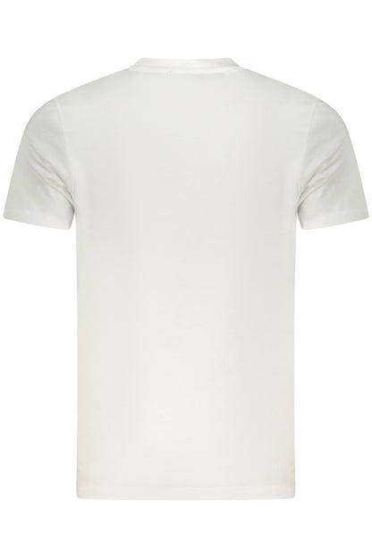 CAVALLI CLASS KURZARM-T-SHIRT HERREN WEISS