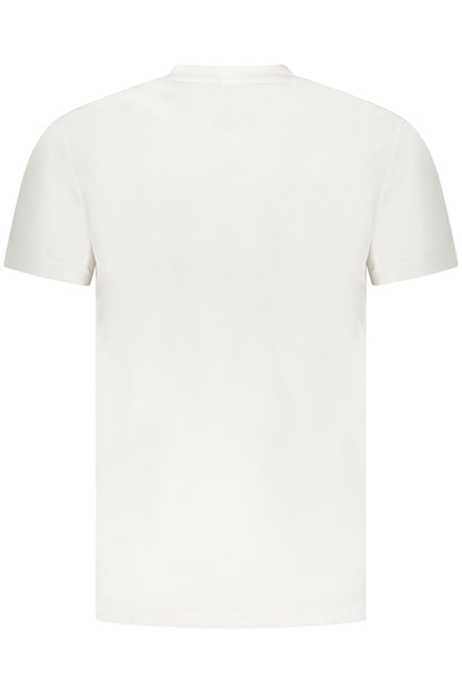 CAVALLI CLASS KURZARM-T-SHIRT HERREN WEISS