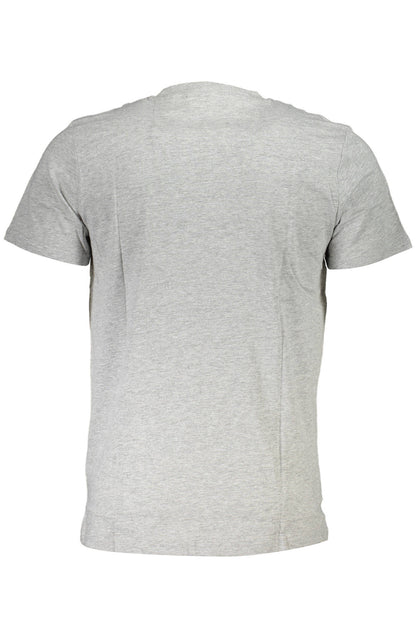 CAVALLI CLASS KURZARM-T-SHIRT HERREN GRAU