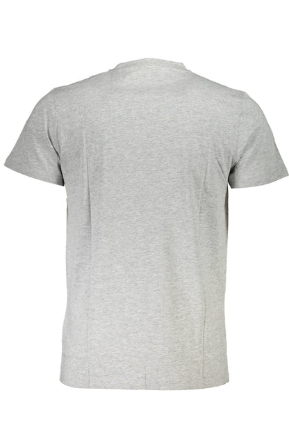 CAVALLI CLASS KURZARM-T-SHIRT HERREN GRAU
