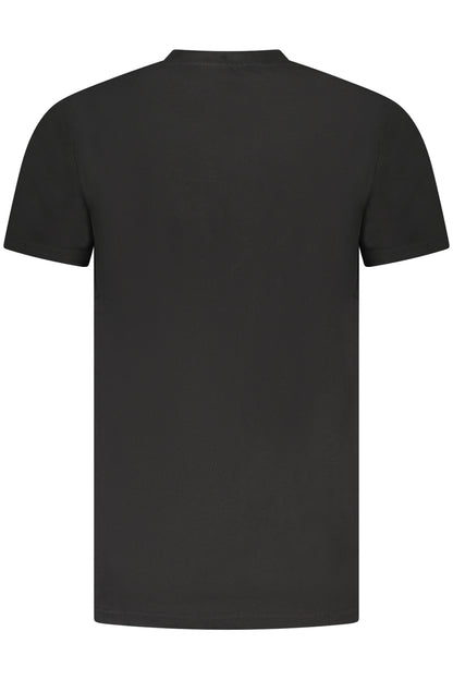 CAVALLI CLASS KURZARM T-SHIRT HERREN SCHWARZ